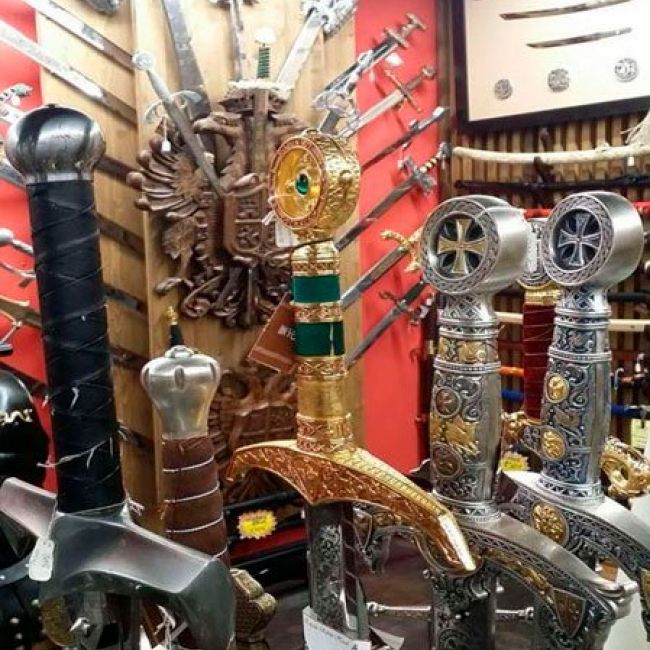 Espadas medievales en Toledo